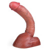 RealCockz Gode Curved Base 20 x 4.5cm Marron
